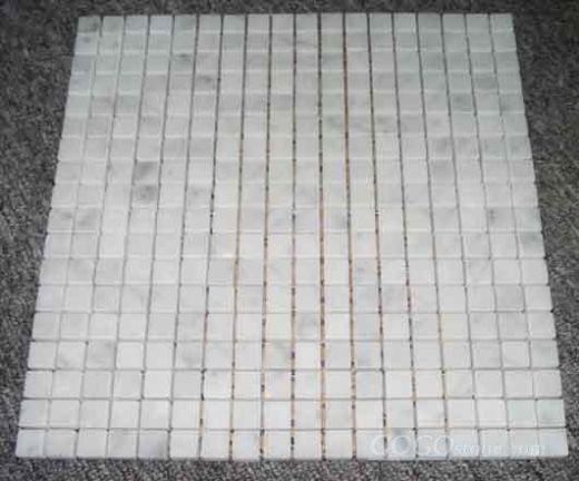 White Pebble Mosaic Tiles