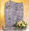 Giallo Veneziano granite tombstone