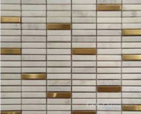 Glass mosaic tiles
