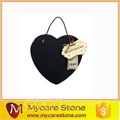 Fashionable slate Memo tags, slate message board