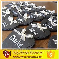Black Slate Hanging Tag Gift, slate Memo gift