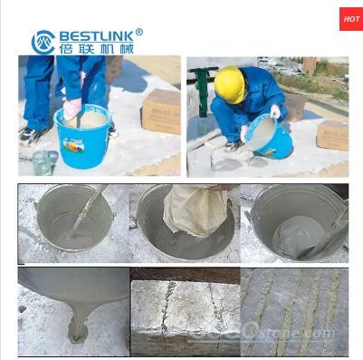 Soundless Non-Explosive Stone and Concrete Cracking Powder