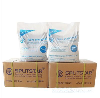 Chemical Rock Splitting Silent Cracking Agent Expansive Cement