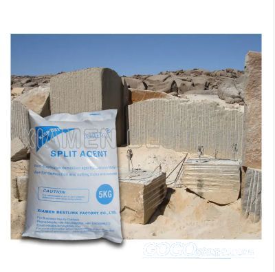 split star High Range Soundless Cracking Agent, Expansive Mortar Demolition Powder