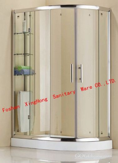 Double open sliding door of Shower Enclosure(XH-8818)