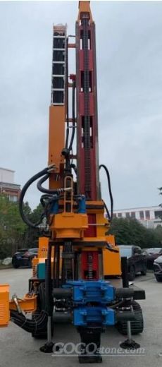 excavator mounted core-boring machine