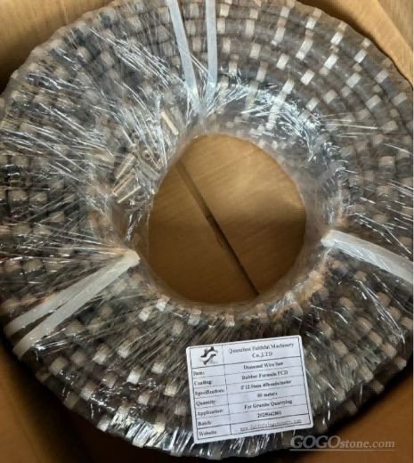 Diamond wire for granite quarrying cutting