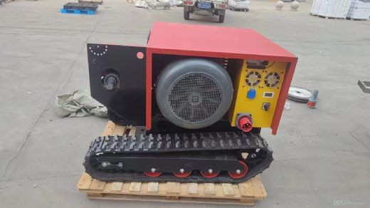 crawler wire saw machine