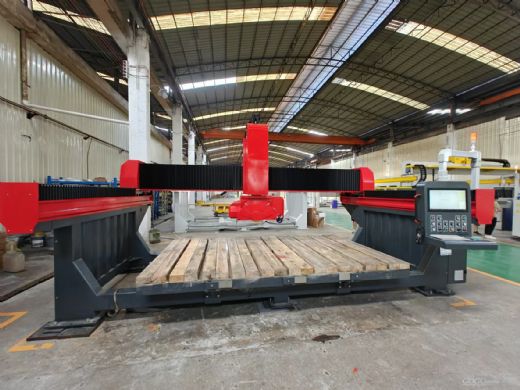 Multi-functional 5 Axis Bridge saw machine