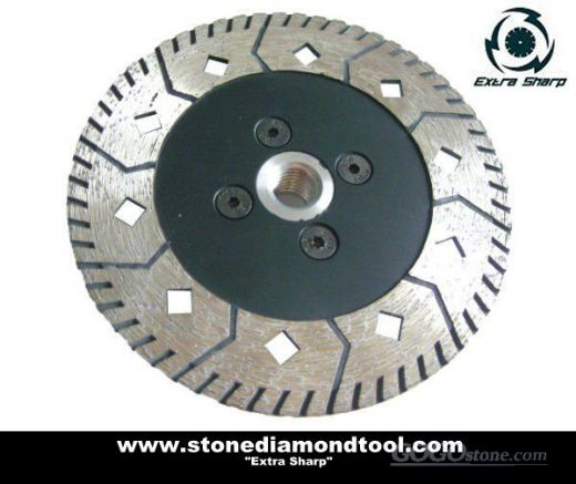 Turbo dry cutting blades