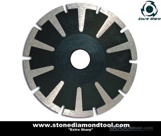 Turbo dry cutting blades