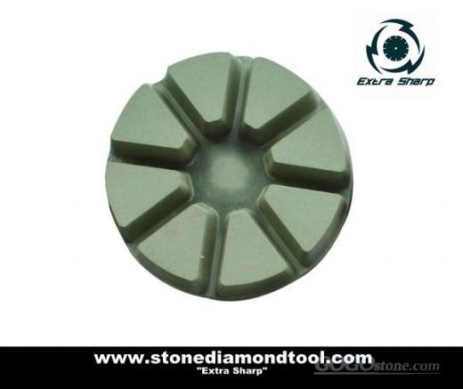 Floor polishing pad