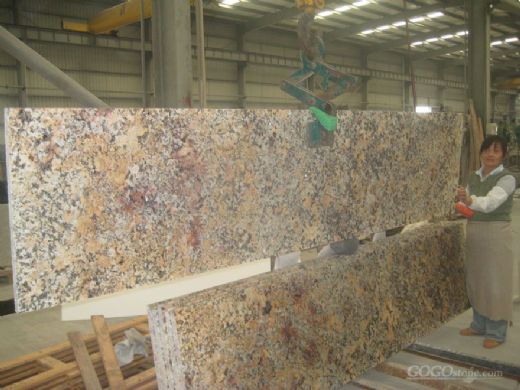 Crystal Yellow Countertop