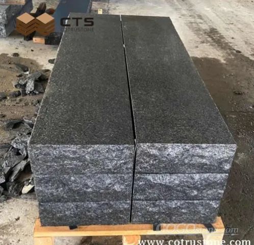 Angola Black Granite Stairs