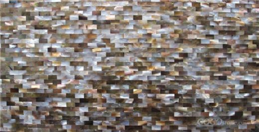 wall shell tile mosaic