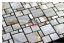 irregular marble slab shell tiles countertops