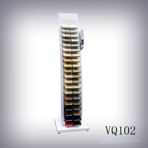 display tower for granite or quartz stone