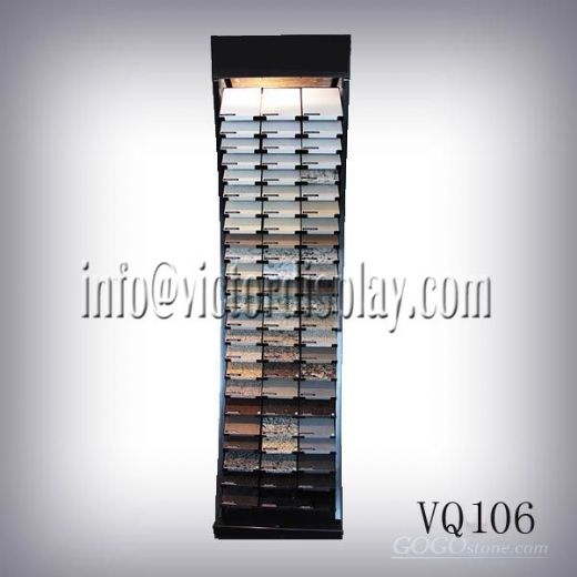 Quartz Stone Tower Display Rack