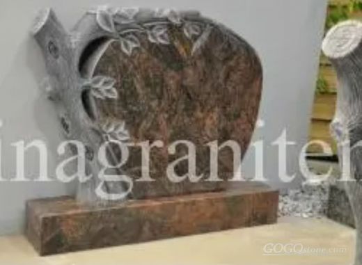 Granite Heart-Design Tombstone