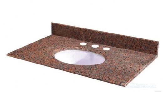 G562 Maple red vanity tops