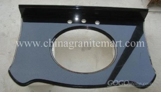 Pure Black Granite Kitchen Countertop