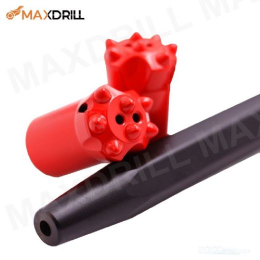 Maxdrill H25 12 degrees 30mm bit with ballistic button