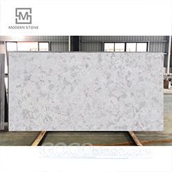 High quality engineered quartz stone grey, cement slabs
