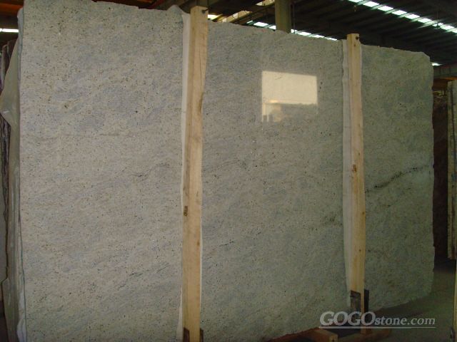 Kashmir white granite slab