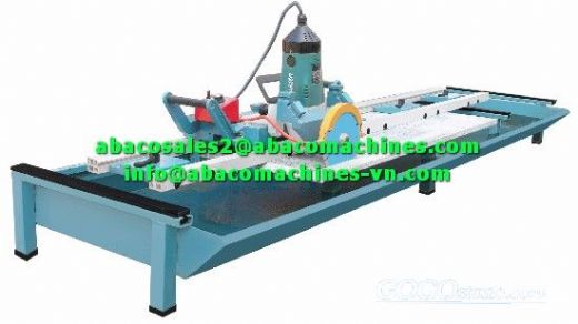 MARBLE GRANITE STONE RAIL SAW CUTTER CUTTING MACHINE - ABACO -