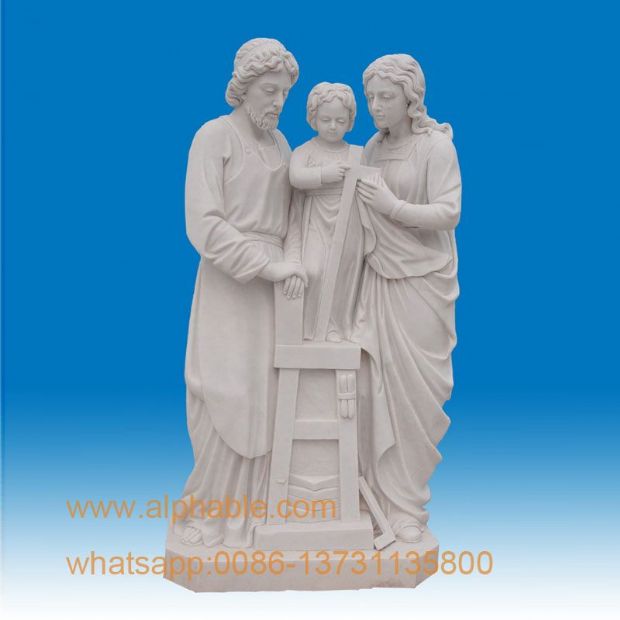 SS-344 Holy family statue