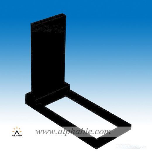 Granite flat headstones SM-016