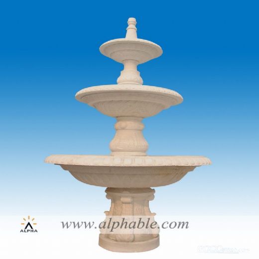 Stone Backyard Fountain