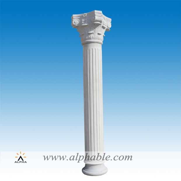 Marble Roman columns
