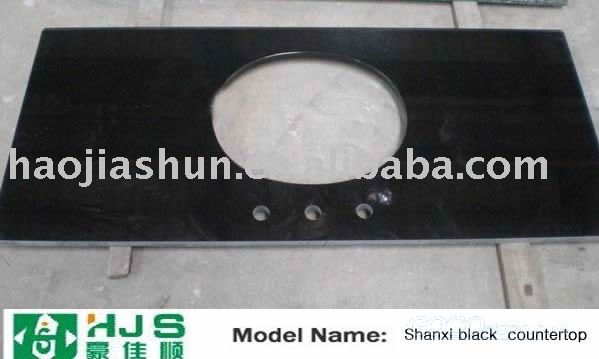 Shanxi black granite,vanity tops