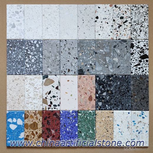 Terrazzo Agglomerate Floor Tiles