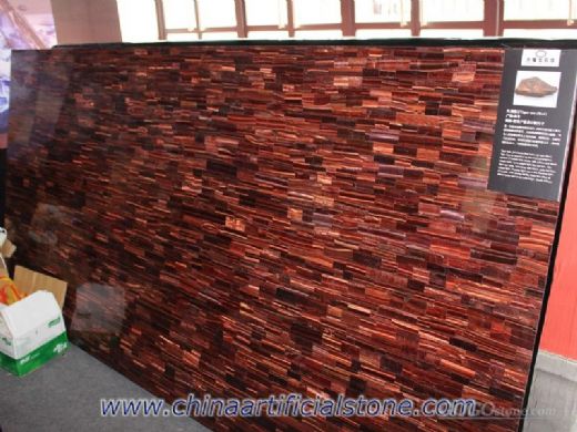 Red Tiger Eye Gemstone Slabs
