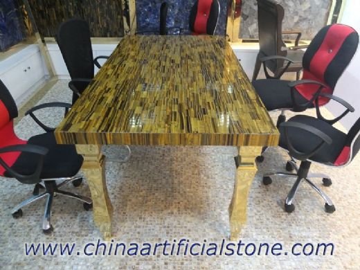 Tiger Eye Gold Table Tops, Worktops