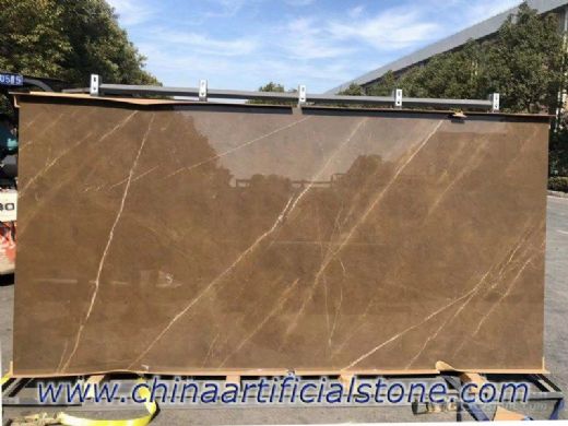 Pulpis Brown Polished Sintered Stone Slabs