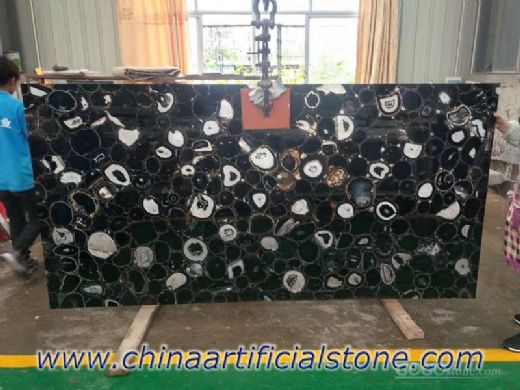 Backlit Agate Semi Precious Stone Slabs