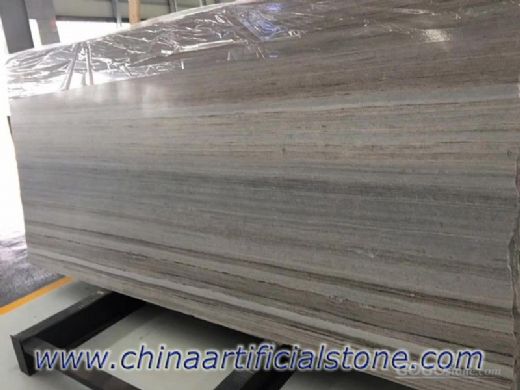 China Palissandro Blue Wood Vein Grain Marble Slabs
