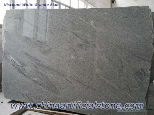 Indian Viscount White Granite Slabs