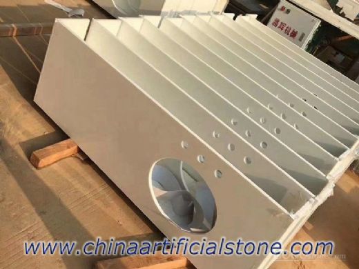 White Nanoglass Vanity Tops