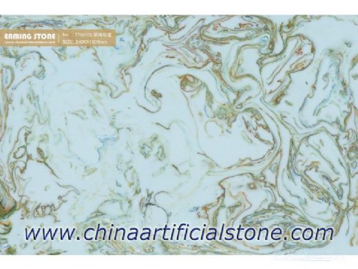 Engineered Translucent Green Onyx Sheets TR8003