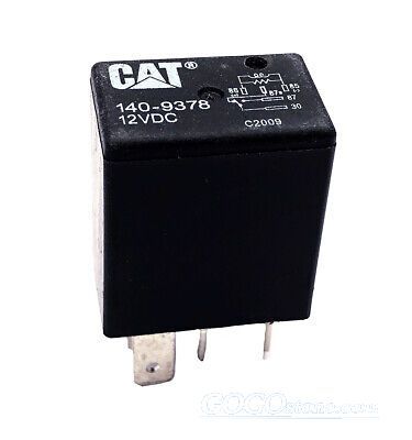 CAT 140-9378 Automotive Relay 5 Pins for Cat 330D 12VDC
