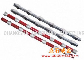 Diamond wire-saws for multi-wire machines