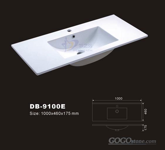 To Sell Bath Vanity Basin,Ceramic Cabinet Sink,Porcelain Cabinet Basin