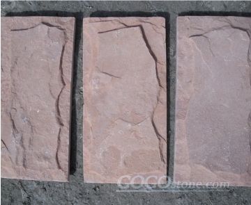 Pink Sandstone Mushroom Stone