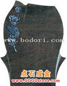 To sell colored drawing gravestone CH-009