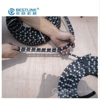 Diamond Spring Wire Saws for Marble Quarrying