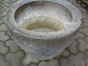 antique stone trough